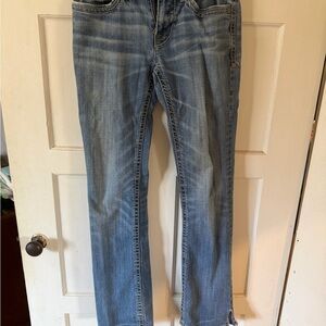 BKE Straight Fit Blue Jeans